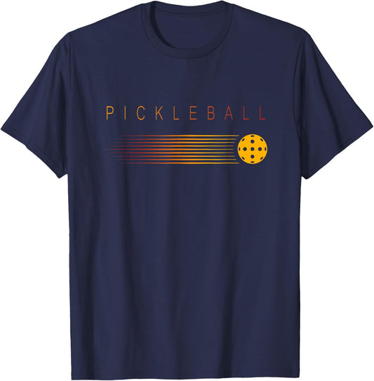 Pickleball - Stylish - Simple - Pickleball T-Shirt - T-Shirt | Navy