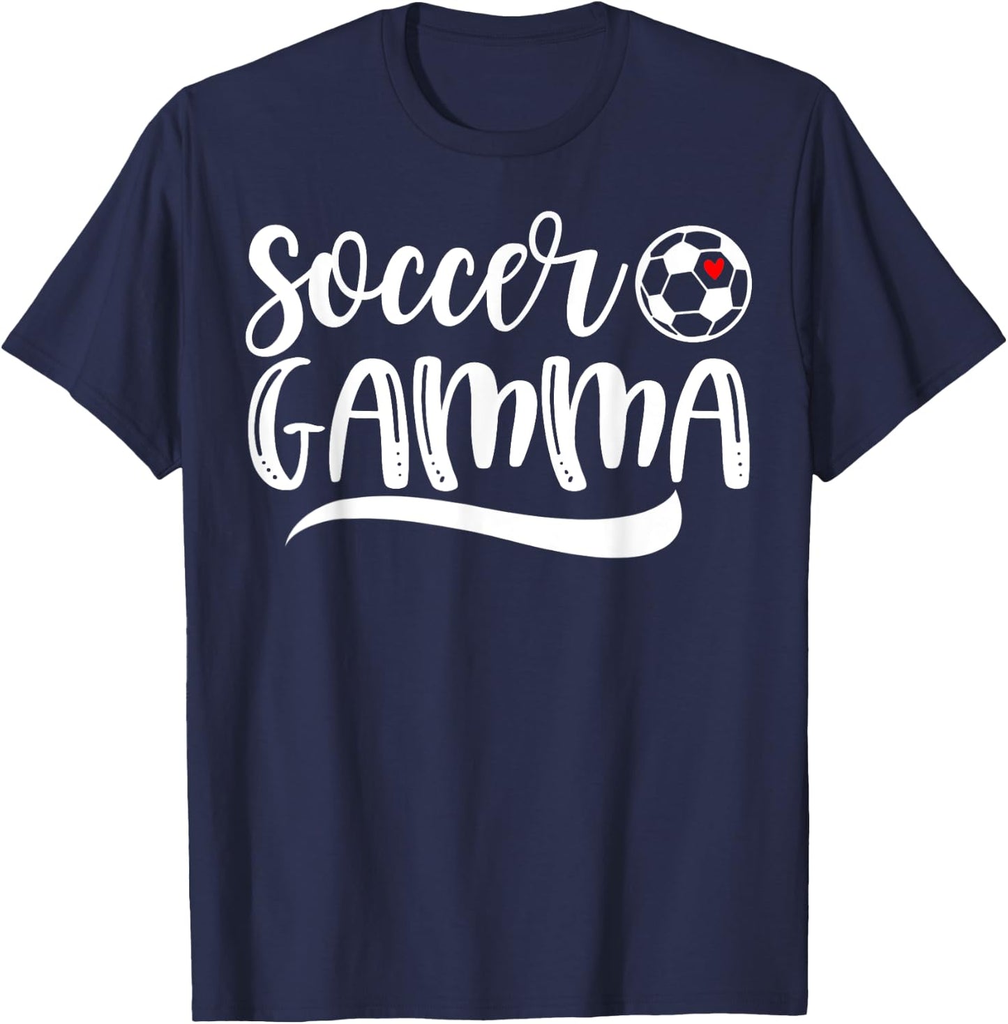 Funny Soccer Gamma Soccer Lover Mother's Day T-Shirt - T-Shirt | Navy