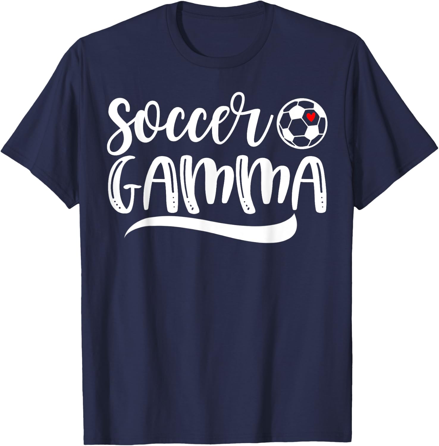 Funny Soccer Gamma Soccer Lover Mother's Day T-Shirt - T-Shirt | Navy