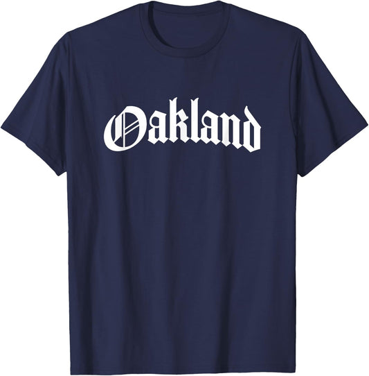 Oakland California T-Shirt - T-Shirt | Navy