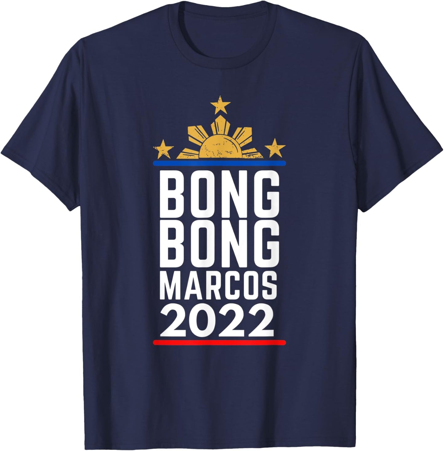 2022 BBM - Bong Bong Marcos T-Shirt - T-Shirt | Navy