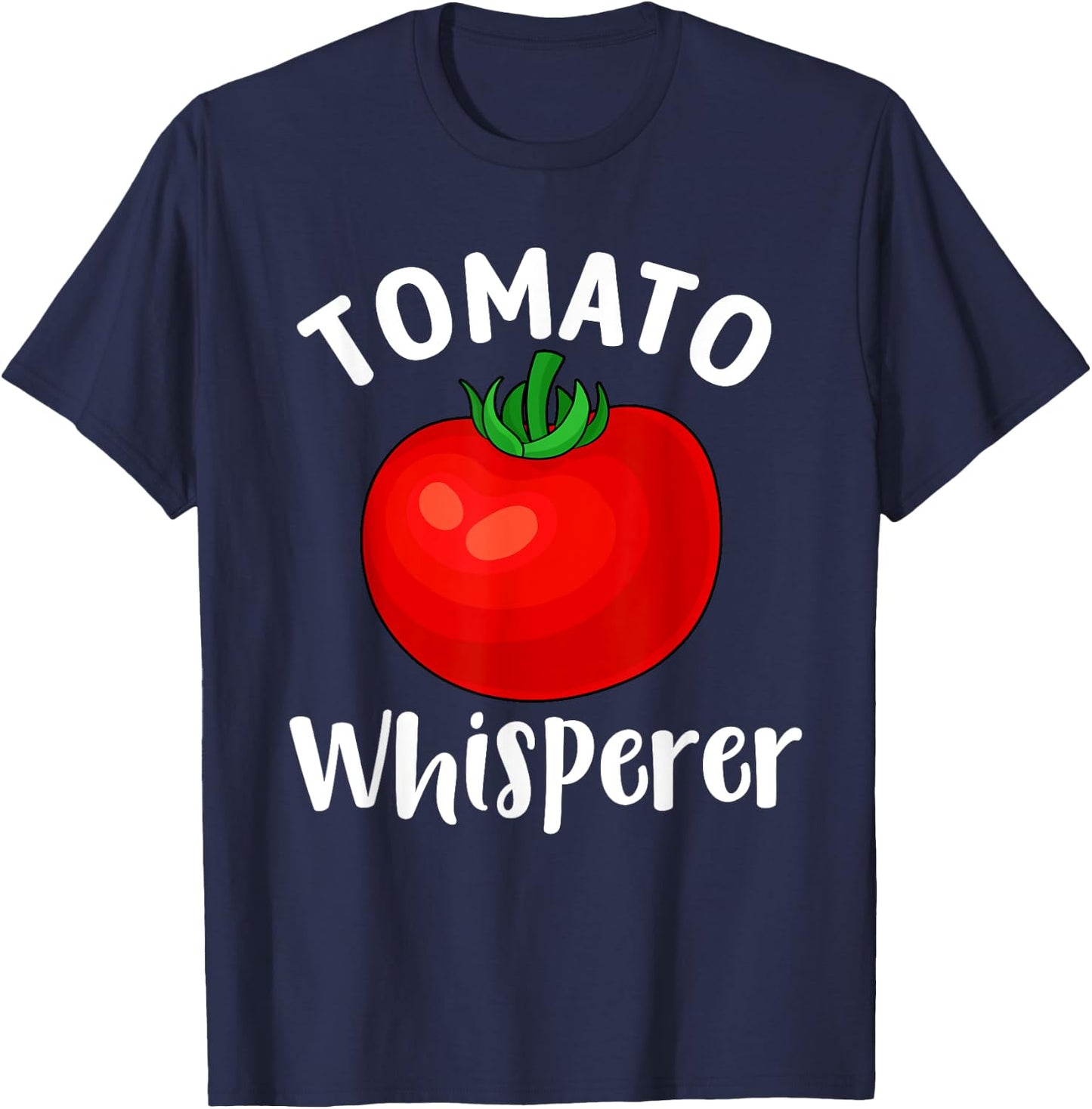 Cool Tomato Whisperer Art Women Plant Tomato Farmer T-Shirt - T-Shirt | Navy