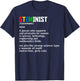 Steminist Noun Science Women Advocate STEM Student Geek T-Shirt - T-Shirt | Navy