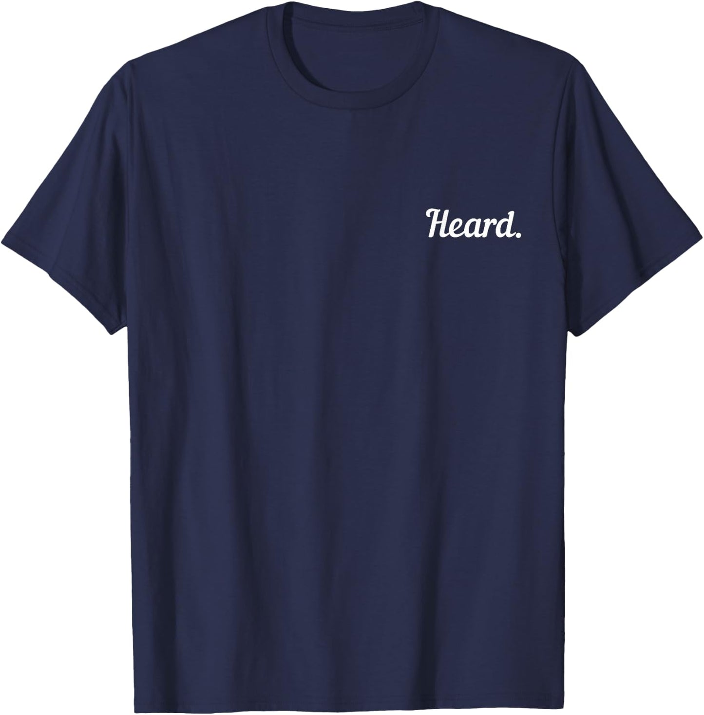 Heard Chef Restaurant Slang Culinary School Cooking T-Shirt - T-Shirt | Navy
