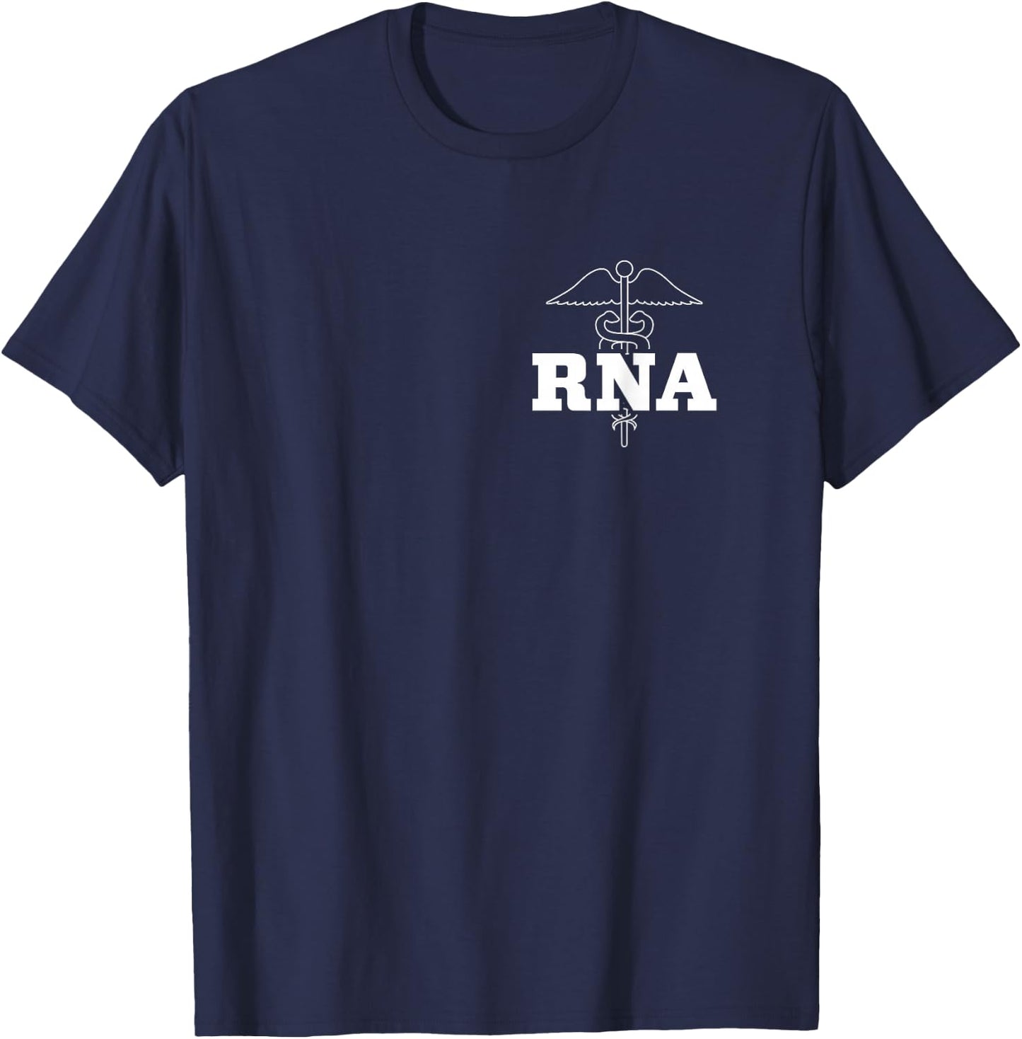 Restorative Nurse Assistant RNA Caduceus Nursing Aide T-Shirt - T-Shirt | Navy