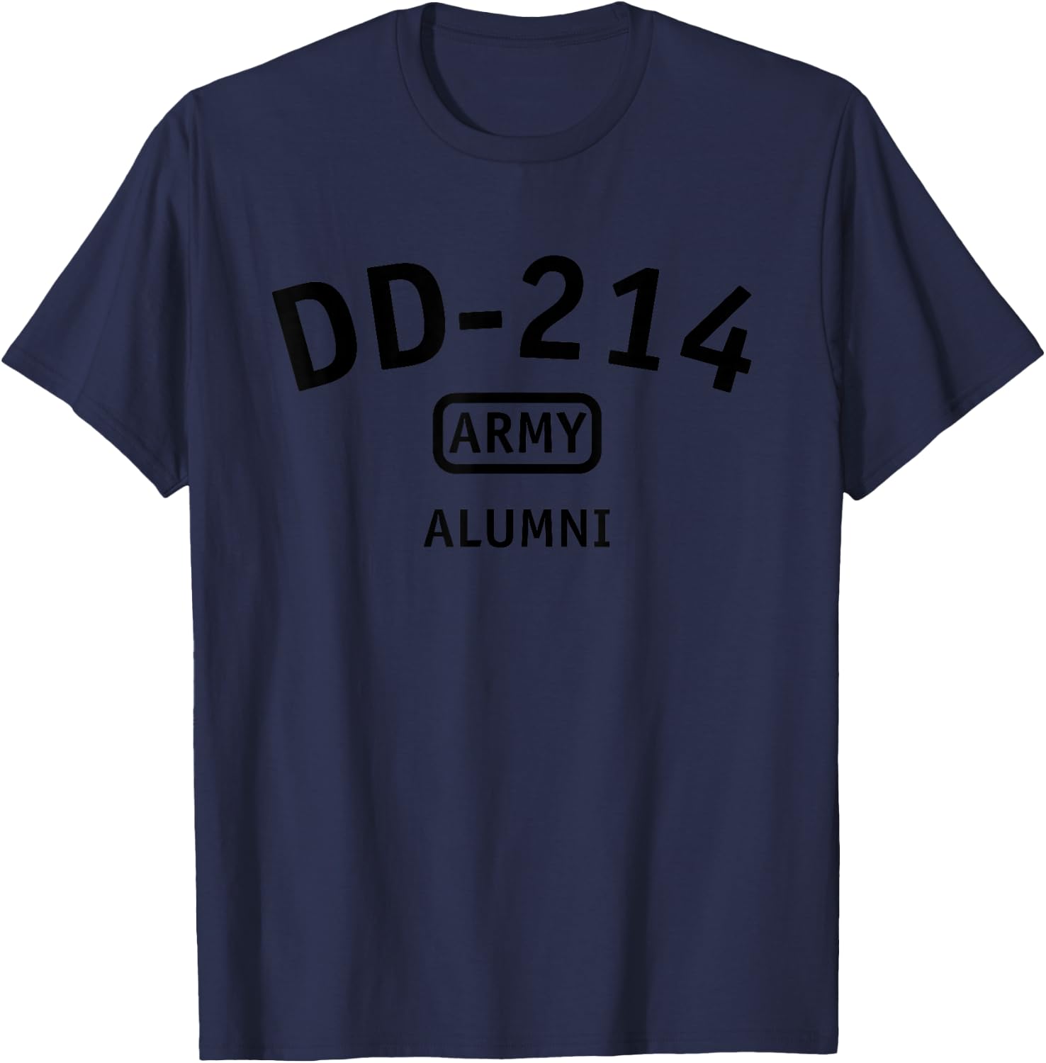 DD-214 U.S. Army Alumni Gift Military Veteran Proud Soldier T-Shirt - T-Shirt | Navy