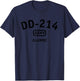 DD-214 U.S. Army Alumni Gift Military Veteran Proud Soldier T-Shirt - T-Shirt | Navy