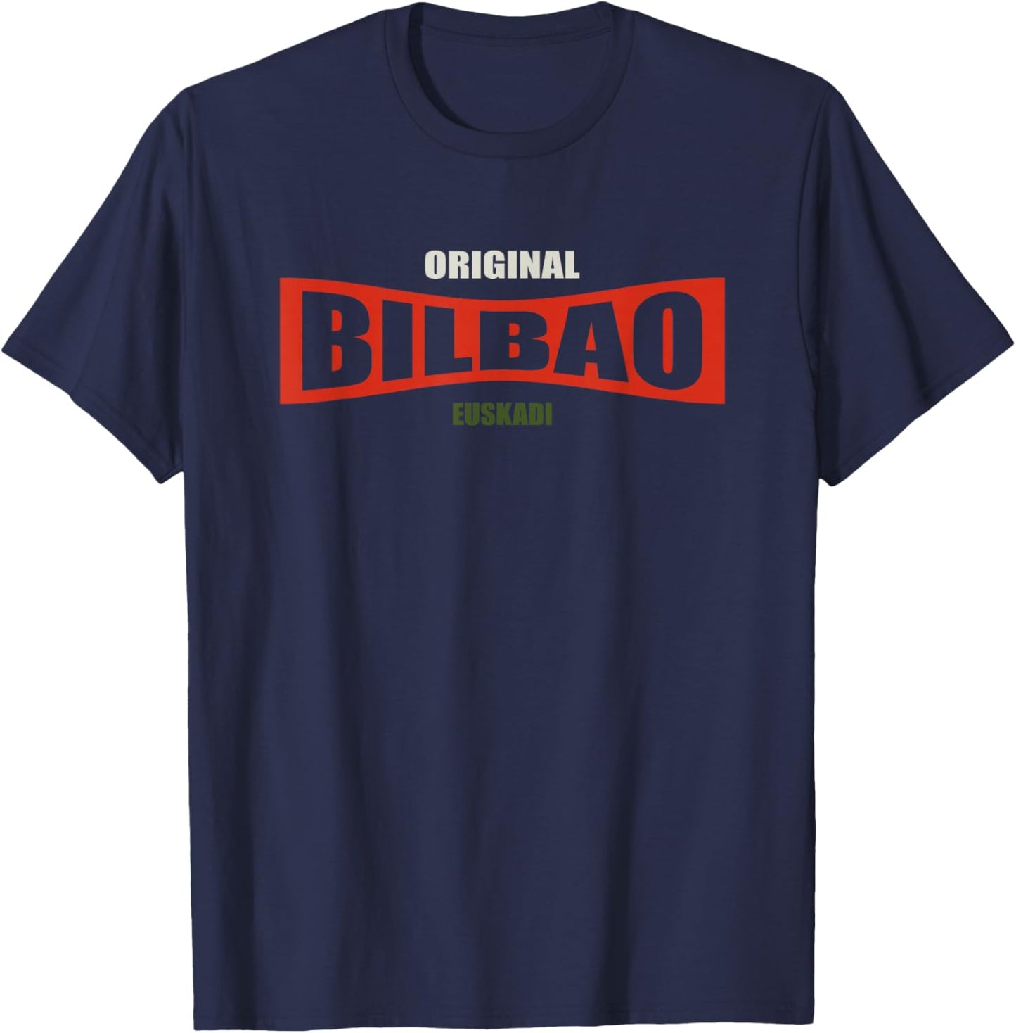 Bilbao Basque Country Sport Souvenir T-Shirt - T-Shirt | Navy