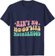 Ain't No Hood Like A Motherhood Mom Life T-Shirt - T-Shirt | Navy