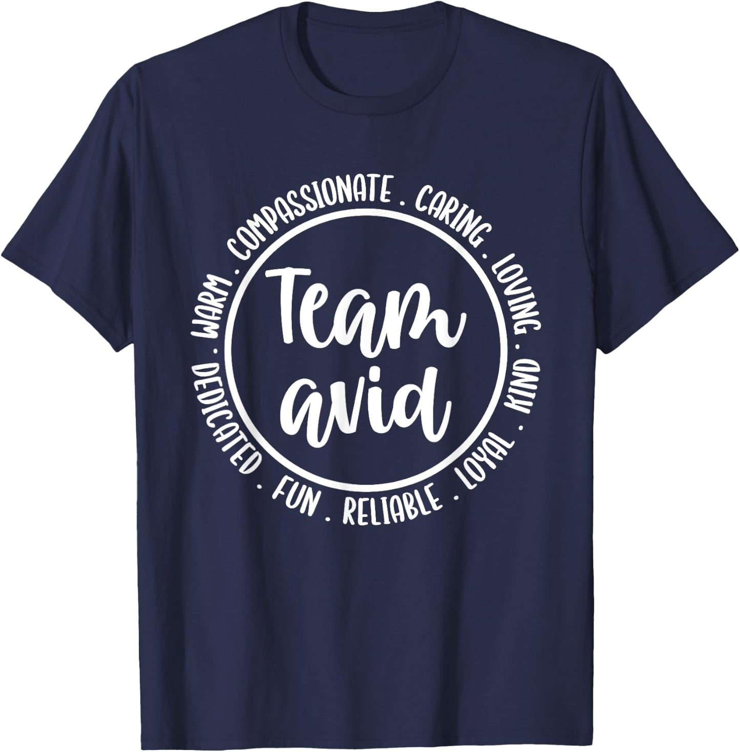 Avid Teaching Accessories Essentials Program AVID Teacher T-Shirt - T-Shirt | Navy