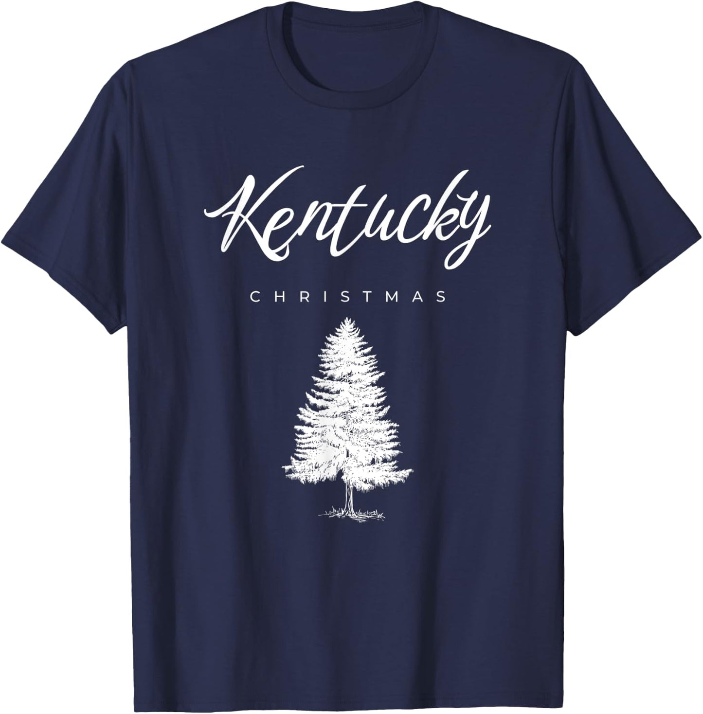 Kentucky Christmas T-Shirt - T-Shirt | Navy