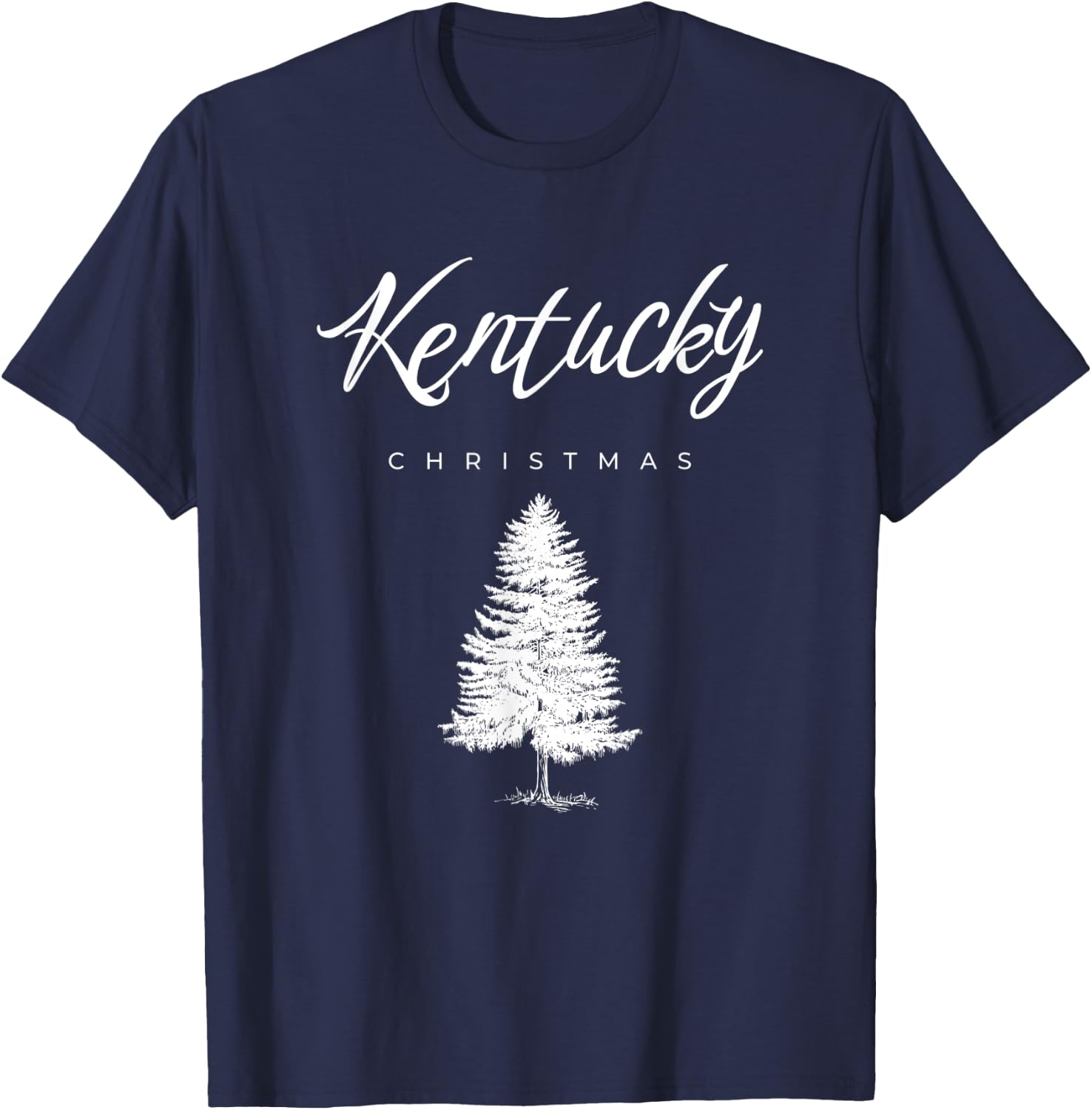 Kentucky Christmas T-Shirt - T-Shirt | Navy