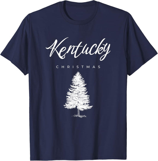 Kentucky Christmas T-Shirt - T-Shirt | Navy