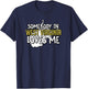 Somebody In West Virginia Loves Me Funny USA State Travel T-Shirt - T-Shirt | Navy