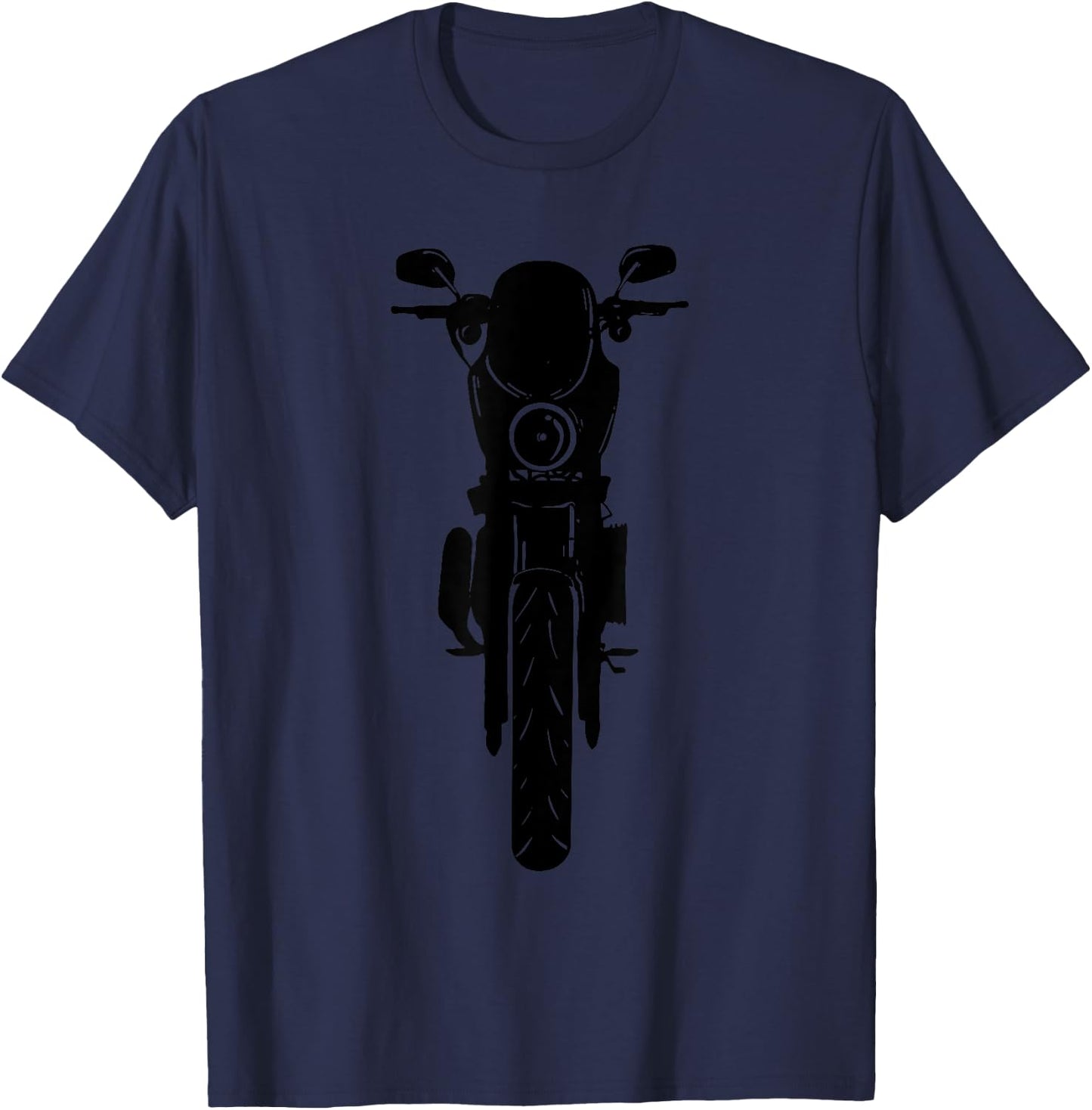 Dyna Motorcycle - Clubstyle Bike - Chopper - Bobber - Biker T-Shirt - T-Shirt | Navy
