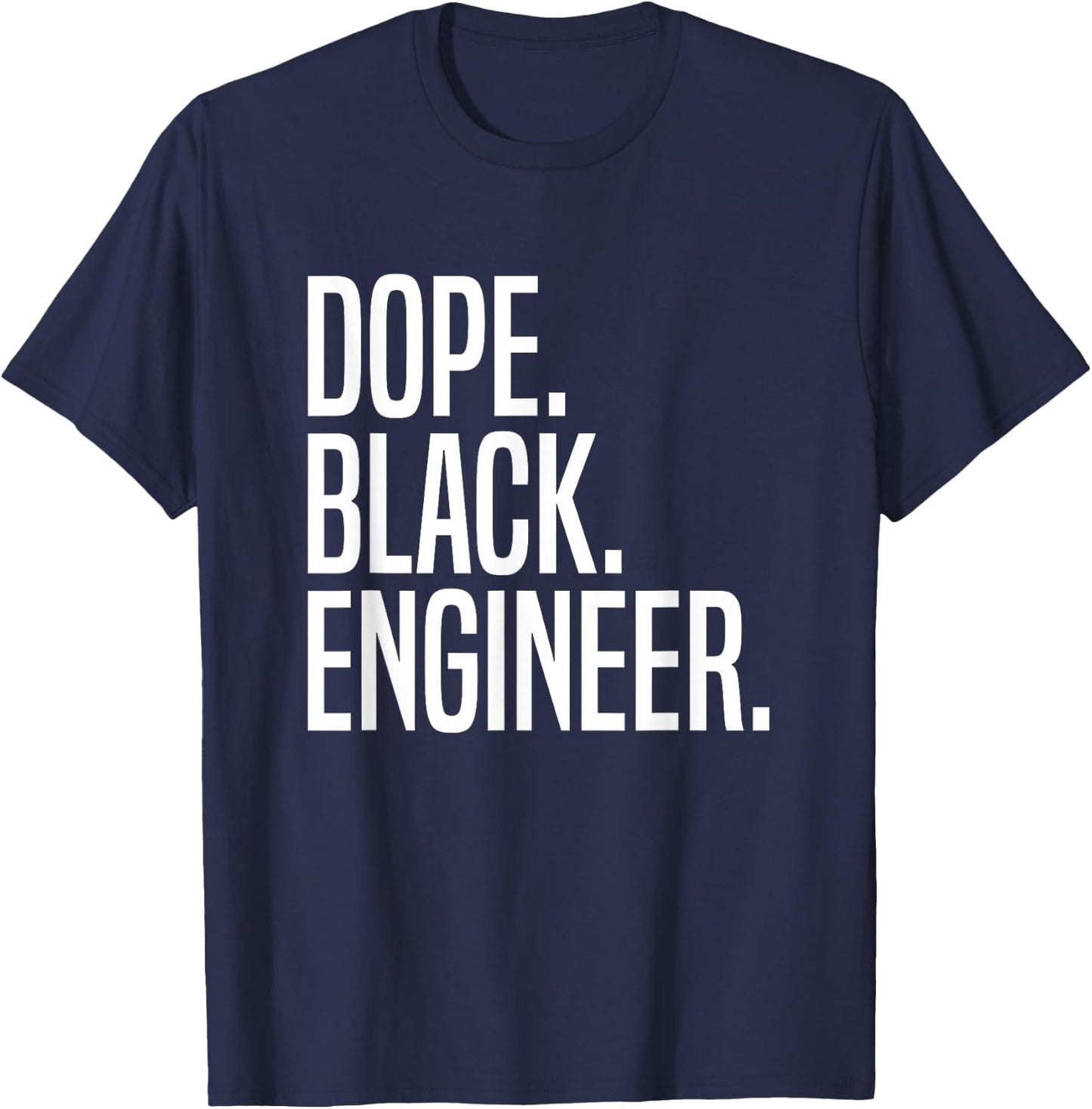 Dope Black Engineer T-Shirt - T-Shirt | Navy