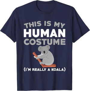 Funny Koala Costume Love Koalas T-Shirt - T-Shirt | Navy