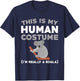 Funny Koala Costume Love Koalas T-Shirt - T-Shirt | Navy
