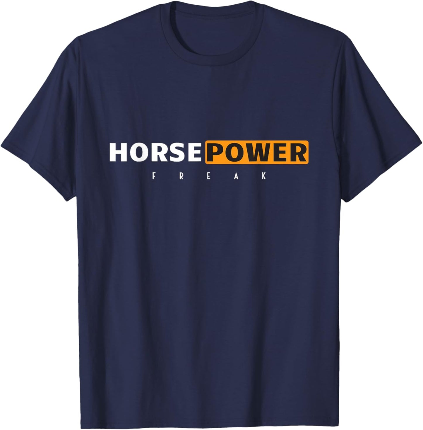 Horsepower Freak T-Shirt - T-Shirt | Navy