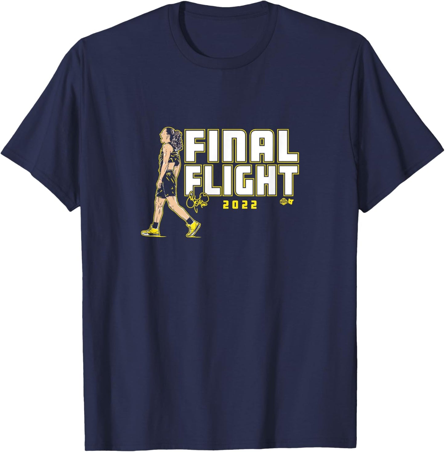 Sue Bird - Final Flight - Seattle Basketball T-Shirt - T-Shirt | Navy