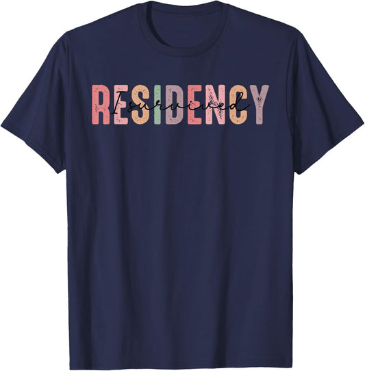 I Survived Residency Funny Residency Graduation For Doctors T-Shirt - T-Shirt | Navy