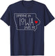 Someone In Iowa Loves Me T-Shirt - T-Shirt | Navy