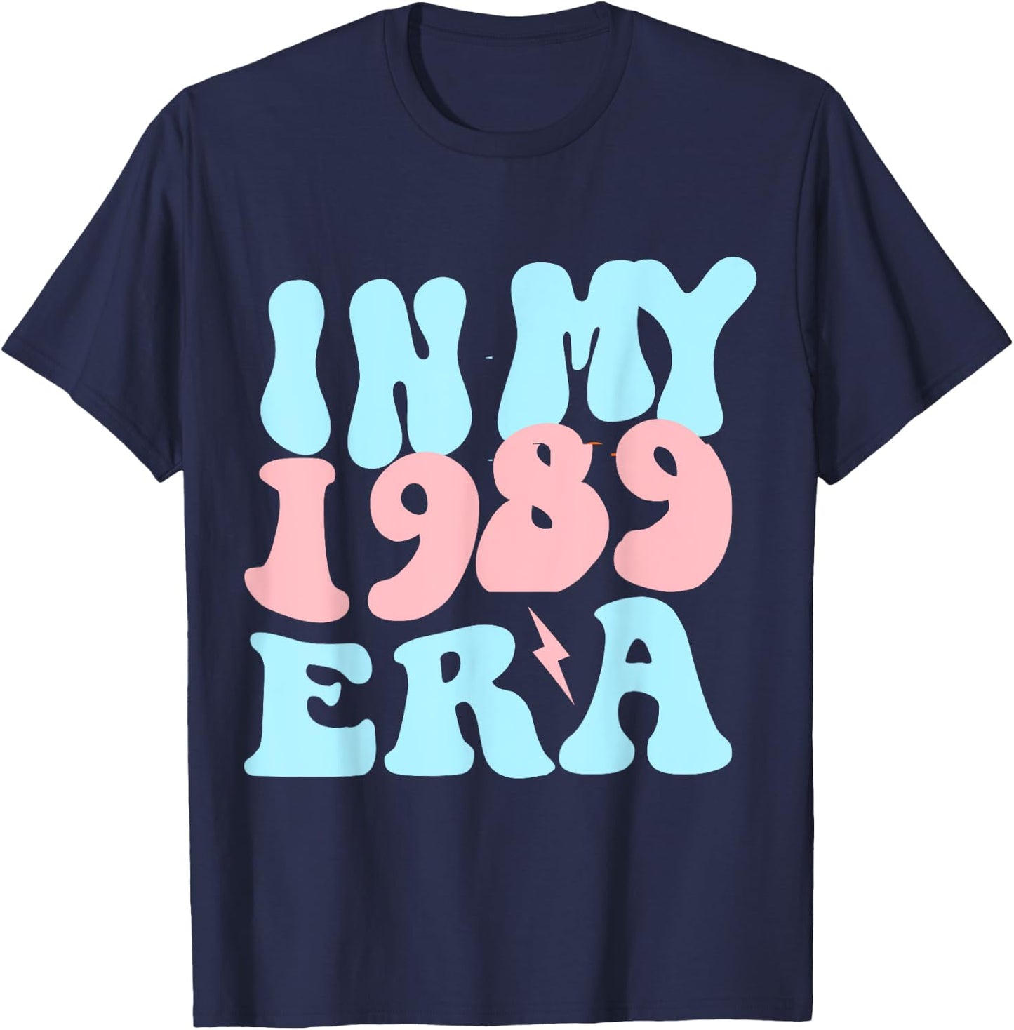 In My 1989 Era kids boys girls teachers T-Shirt - T-Shirt | Navy