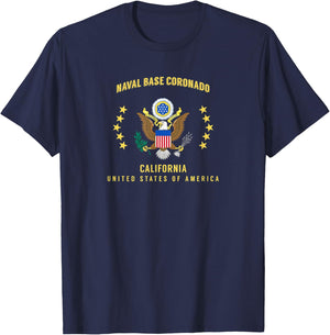 Naval Base Coronado T-Shirt - T-Shirt | Navy