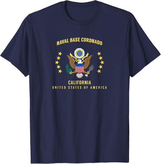 Naval Base Coronado T-Shirt - T-Shirt | Navy