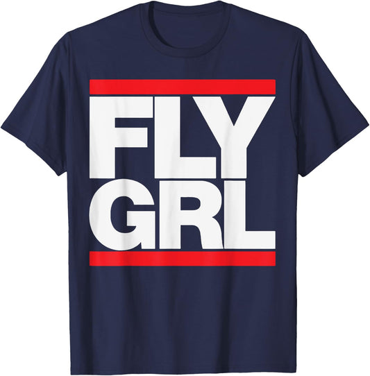 Fly Grl T-Shirt - T-Shirt | Navy
