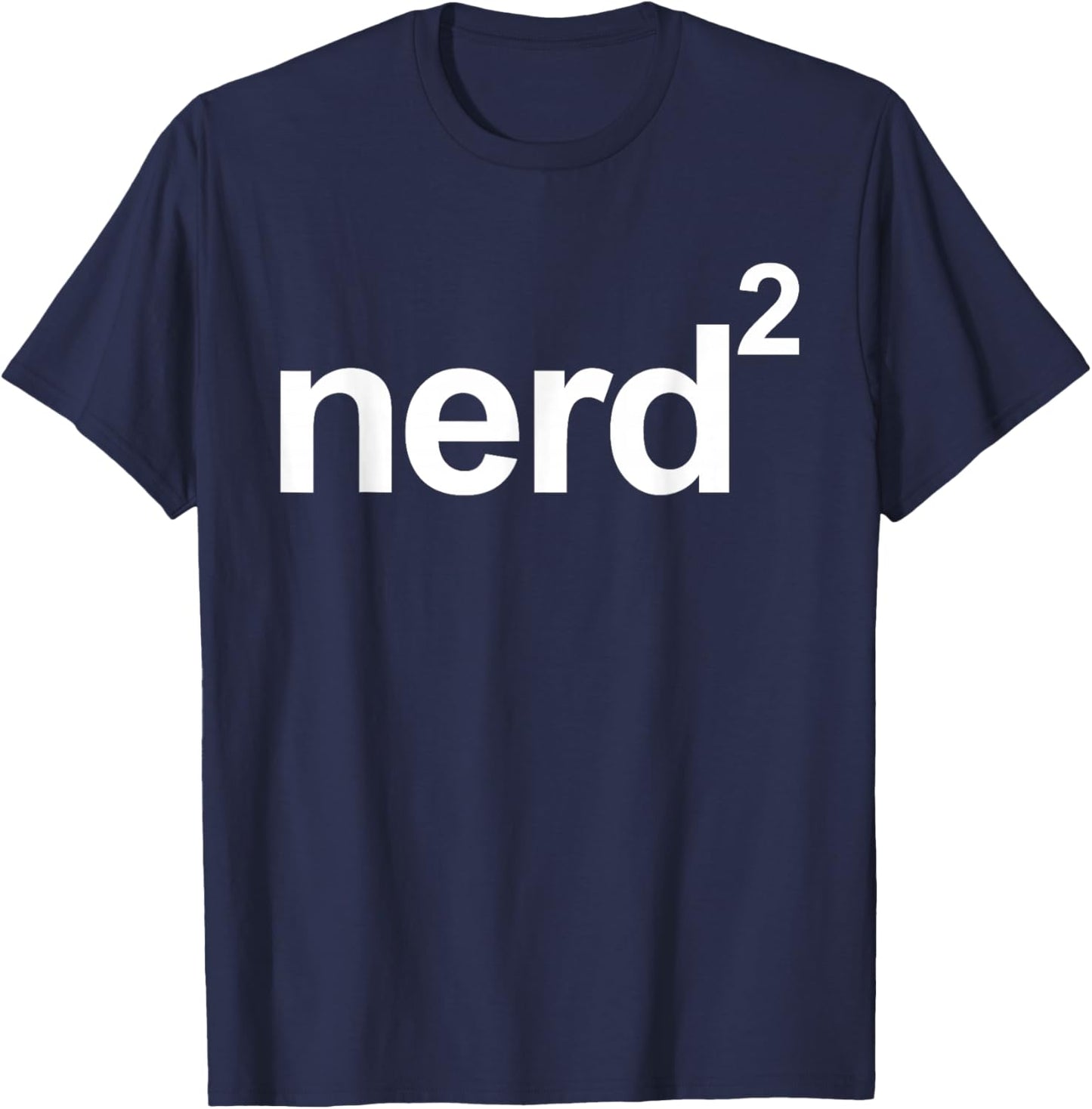 Nerd Squared - Technology Computer Programmer AI Smart T-Shirt - T-Shirt | Navy