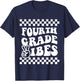 First Day of Fourth Grade Vibes Girls Back to School Boys T-Shirt - T-Shirt | Navy
