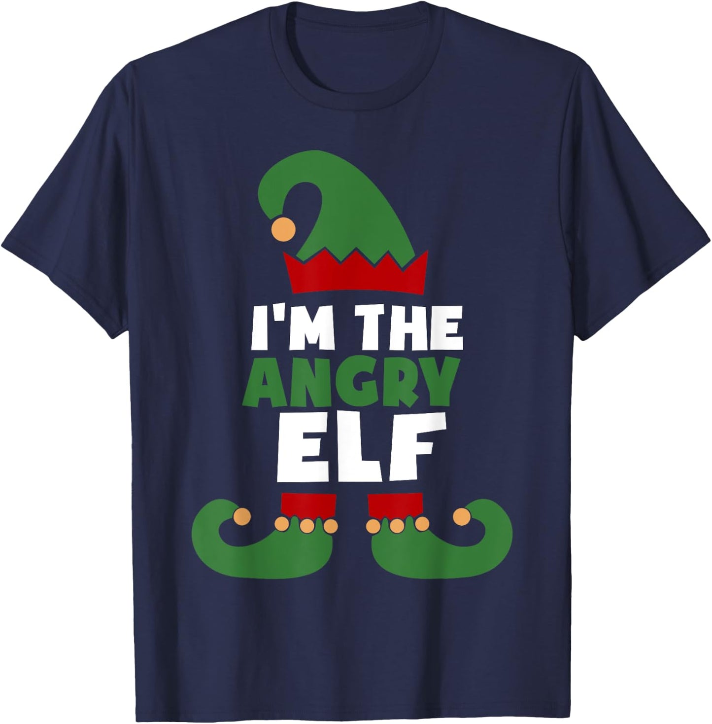 I'm The Angry Elf T-Shirt - T-Shirt | Navy