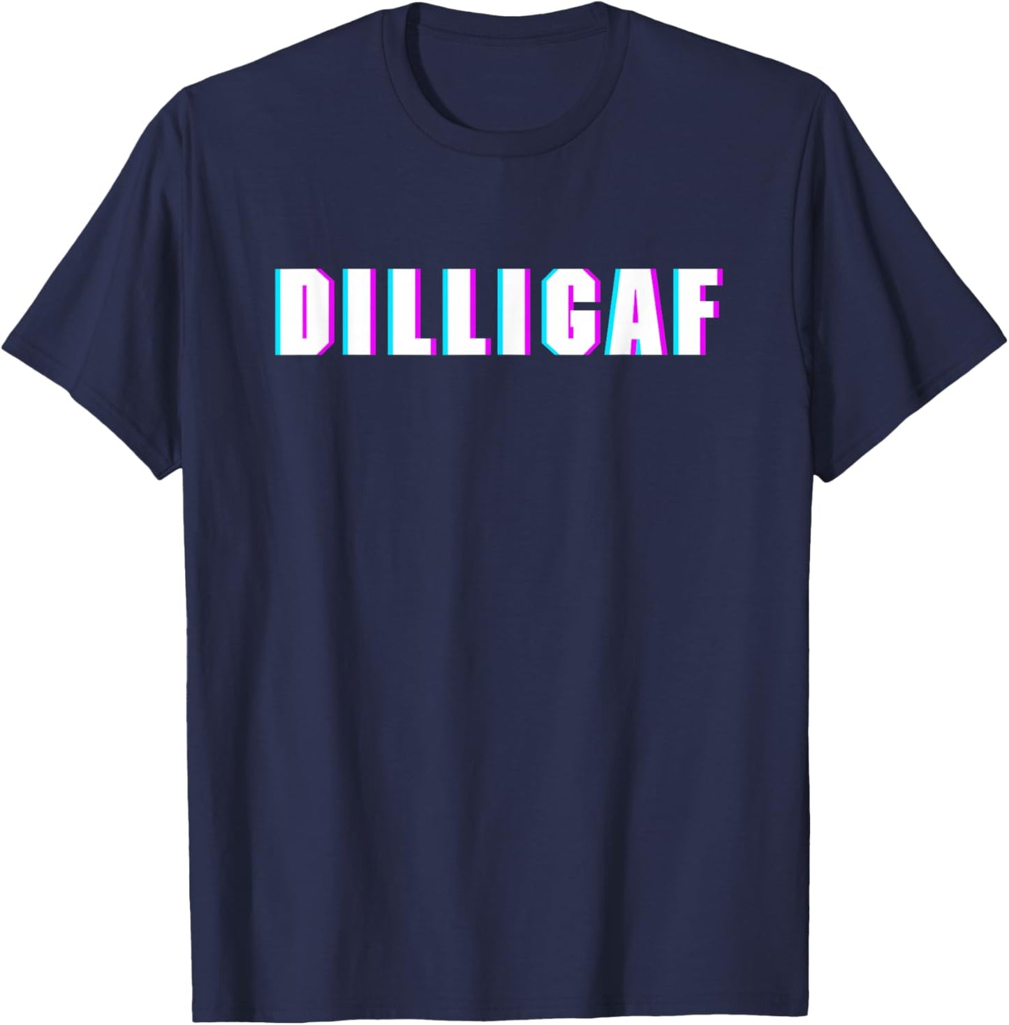 Dilligaf T-Shirt - T-Shirt | Navy