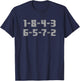18436572 Firing Order Small Block Engine V8 Big Block T-Shirt - T-Shirt | Navy