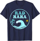 Rad Nana The Big One 1st Birthday Surf Family Matching T-Shirt - T-Shirt | Navy
