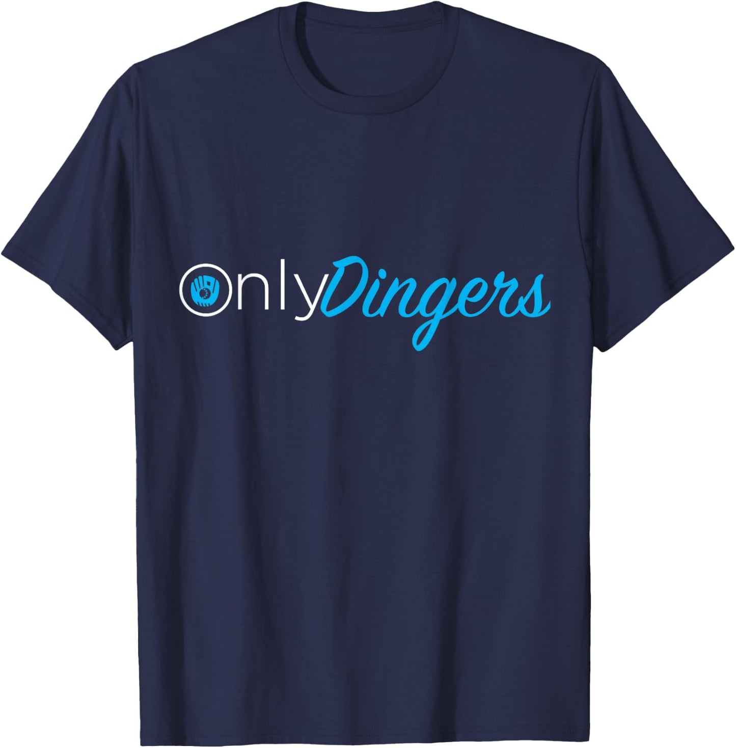 Only Dingers T-Shirt - T-Shirt | Navy