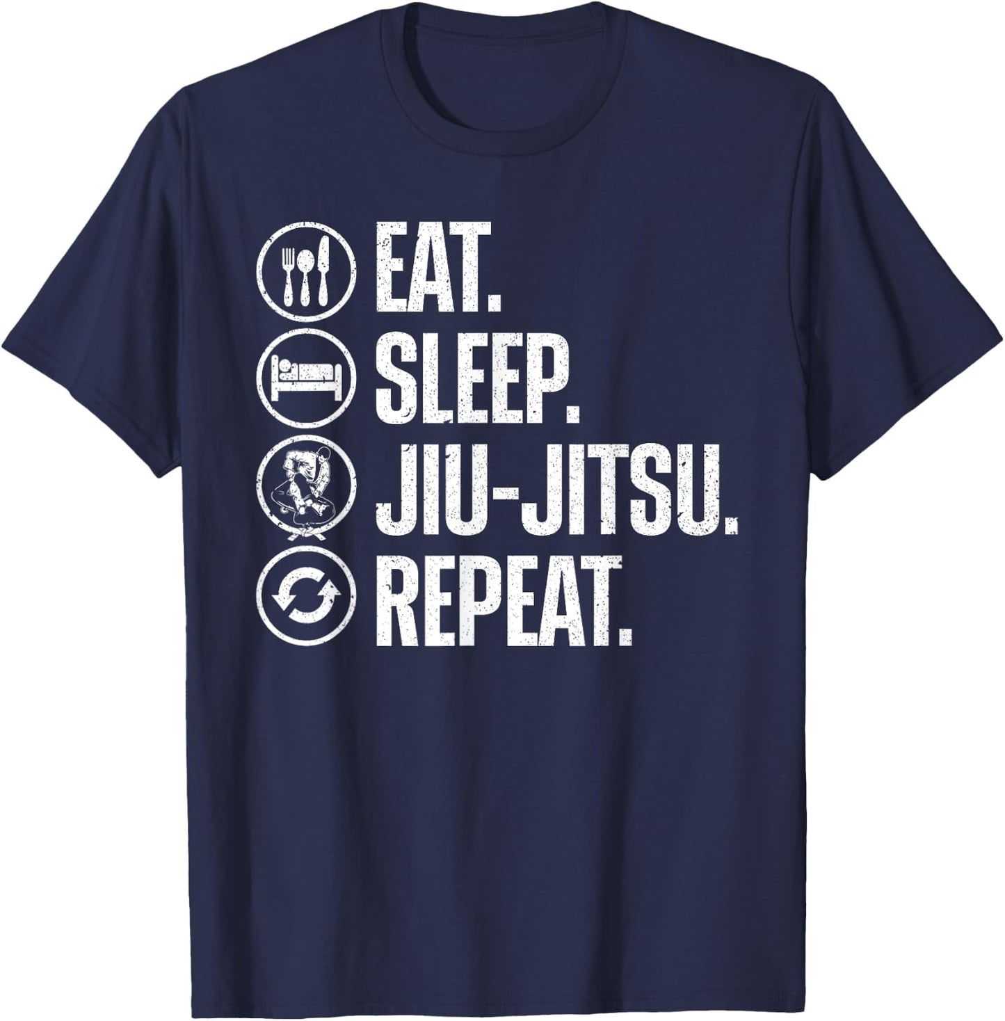 Funny Jiu Jitsu Women Kids Brazilian Jiu Jitsu BJJ T-Shirt - T-Shirt | Navy