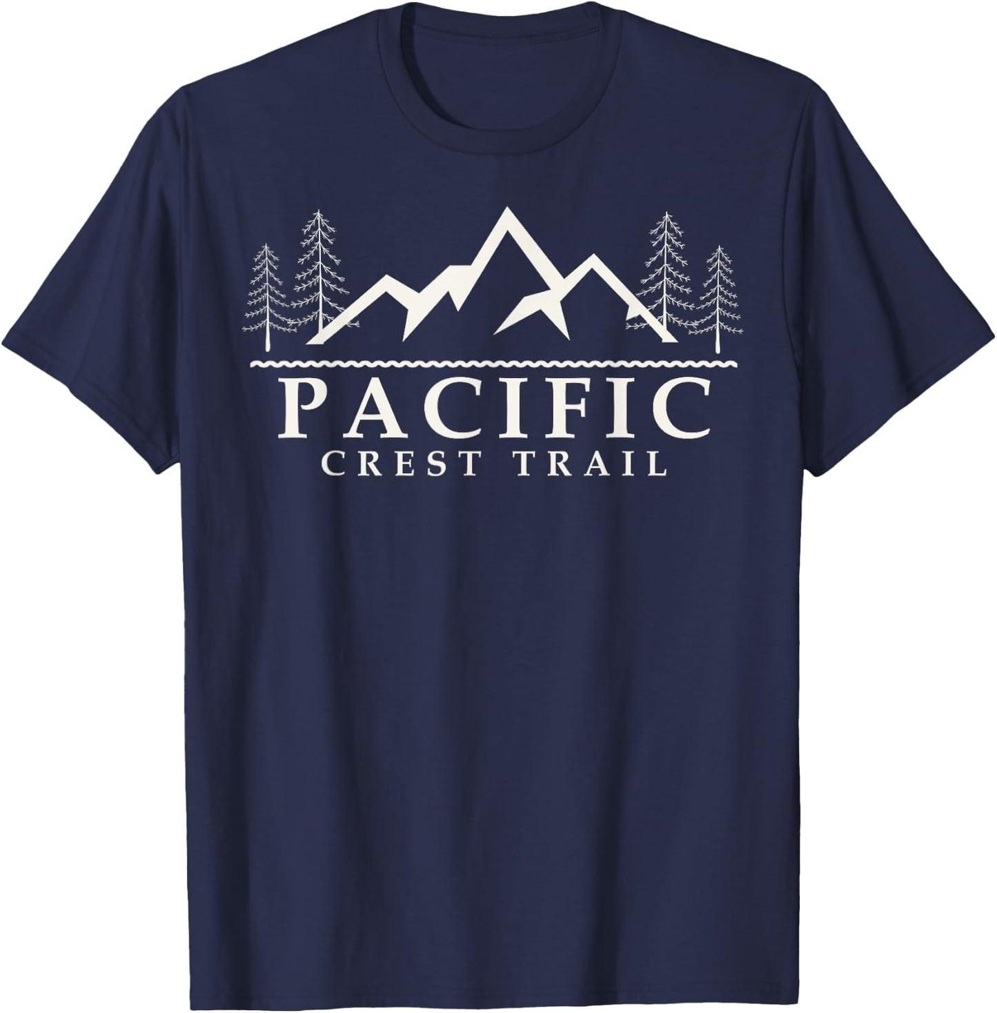 Pacific Crest Trail Hiking T-Shirt - T-Shirt | Navy