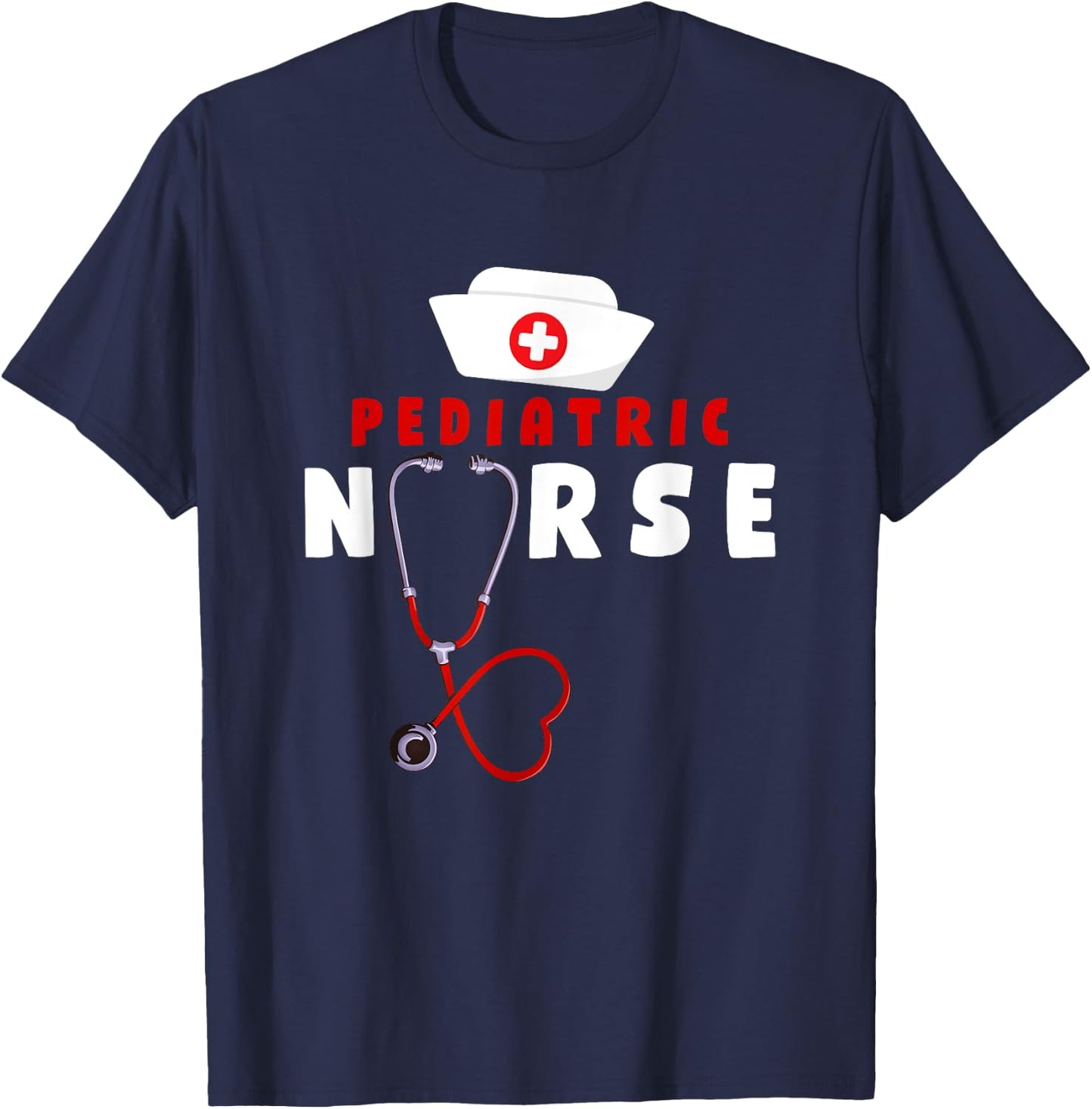 Pediatric Nurse T-Shirt - T-Shirt | Navy