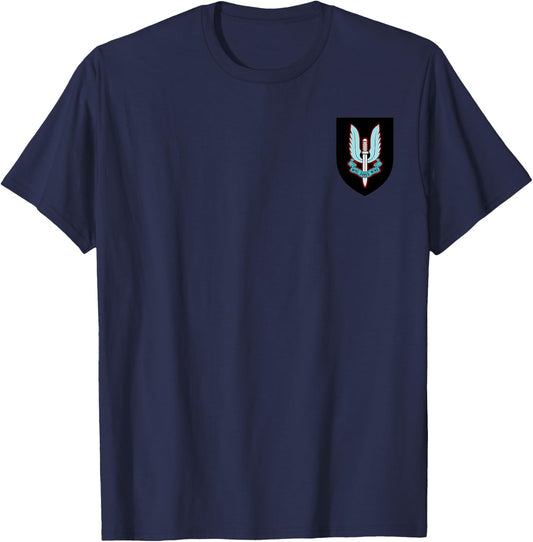 British Army Special Forces UK SAS Air Military T-Shirt - T-Shirt | Navy