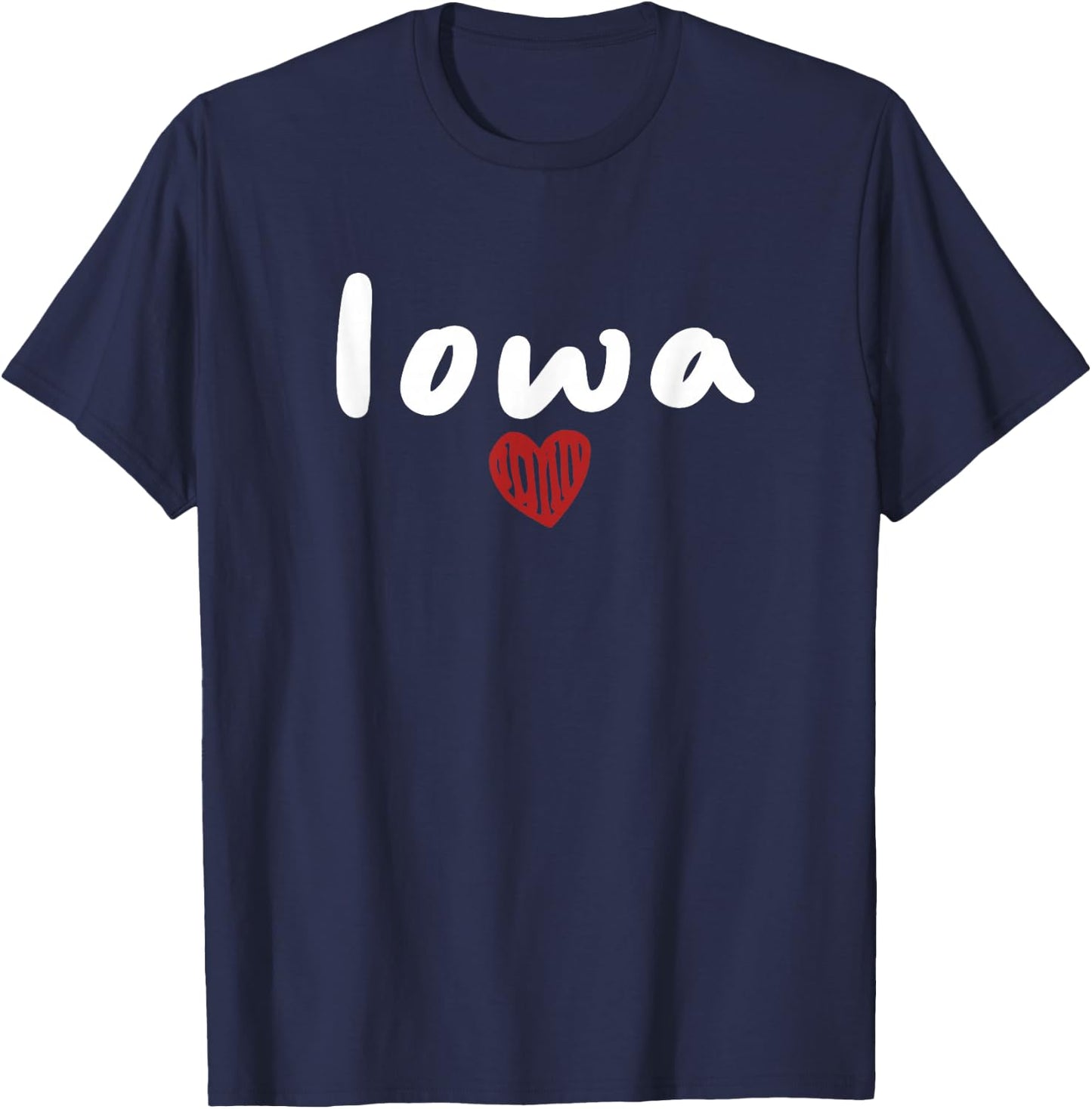 IOWA - I Love Iowa - Classic T-Shirt - T-Shirt | Navy