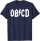 Ob/cd T-Shirt - T-Shirt | Navy