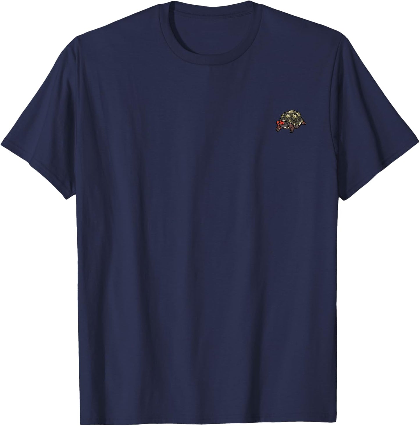 Red-Footed Tortoise T-Shirt - T-Shirt | Navy