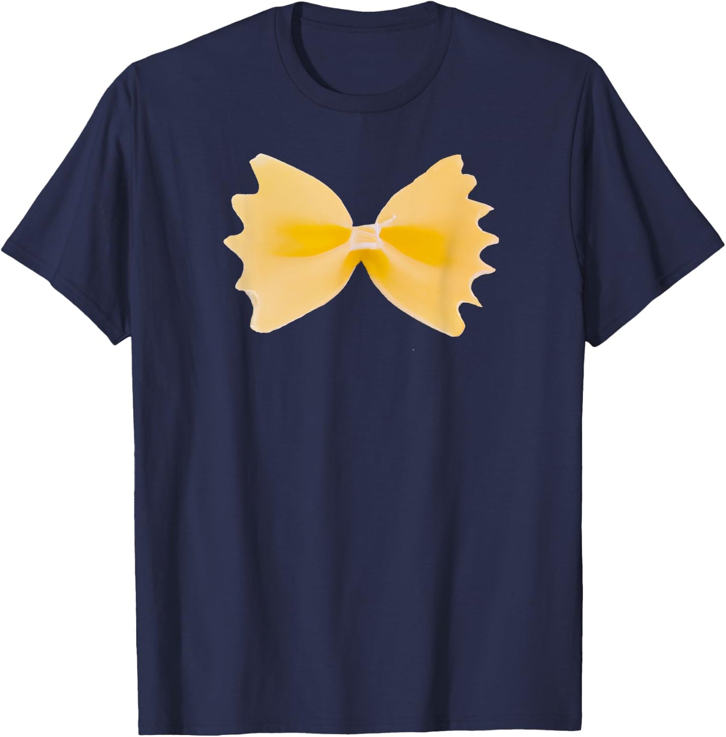 Bow Tie Pasta T-Shirt - T-Shirt | Navy
