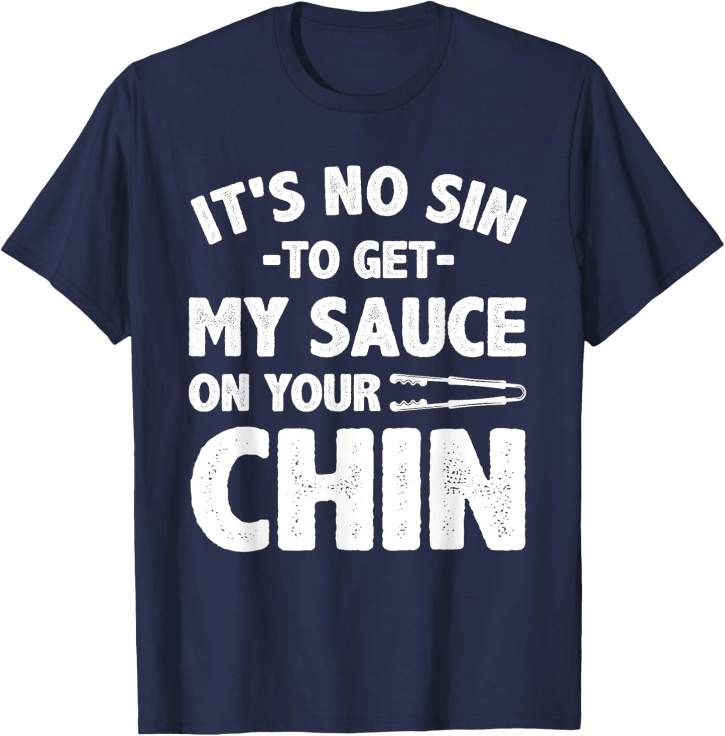 Funny BBQ Women BBQ Barbeque Smoking Barbecue Sauce T-Shirt - T-Shirt | Navy