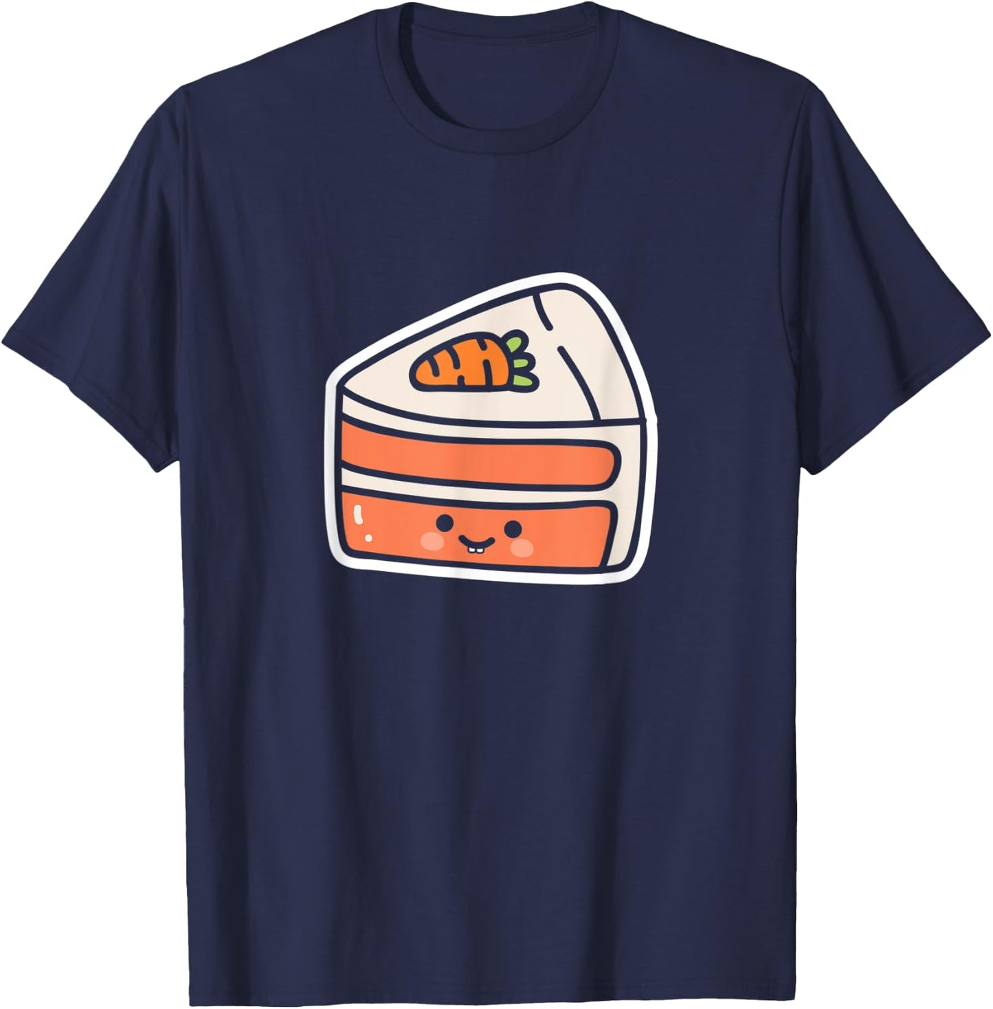 Carrot Cake Sweet I Carrot Cake Carrot Cake Kawaii Children T-Shirt - T-Shirt | Navy