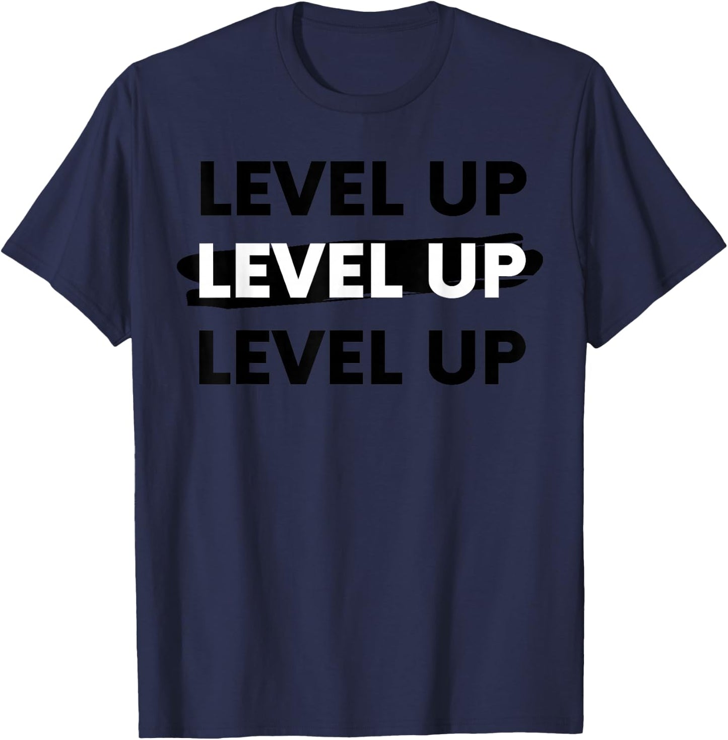 Level Up T-Shirt - T-Shirt | Navy