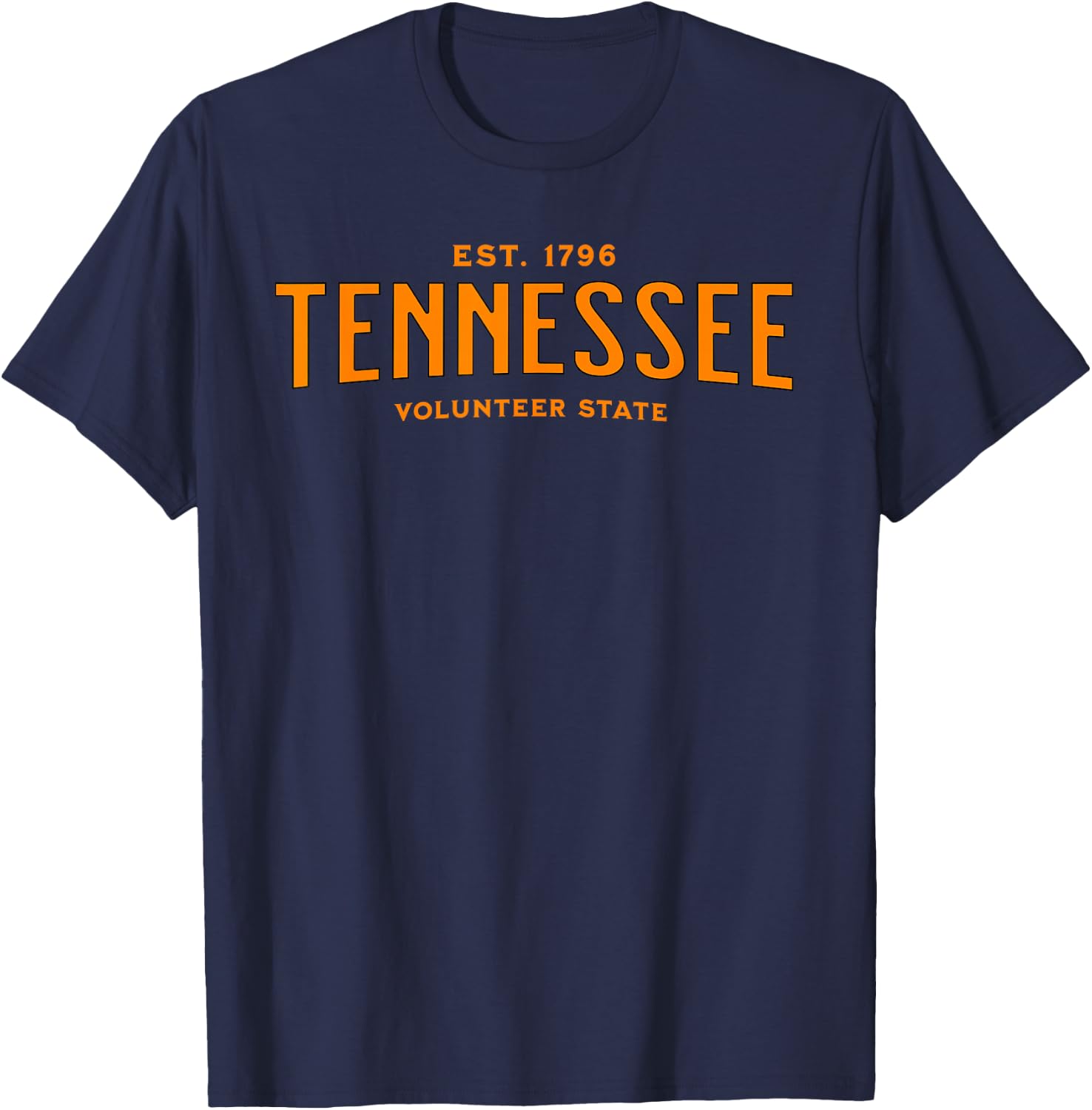 Classic Vintage Tennessee Volunteer State T-Shirt - T-Shirt | Navy
