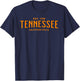 Classic Vintage Tennessee Volunteer State T-Shirt - T-Shirt | Navy
